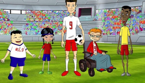 „Kosmiczny wykop” – już jest zapowiedź kreskówki z Robertem Lewandowskim!